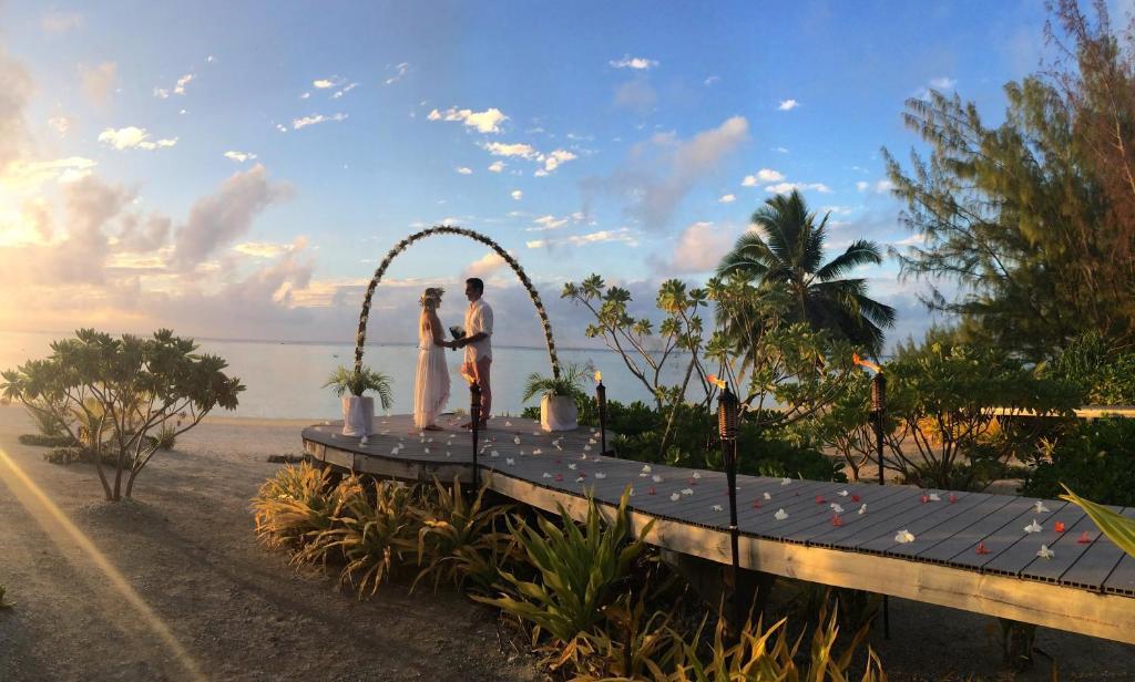 Aitutaki Escape Hotel Arutanga Buitenkant foto