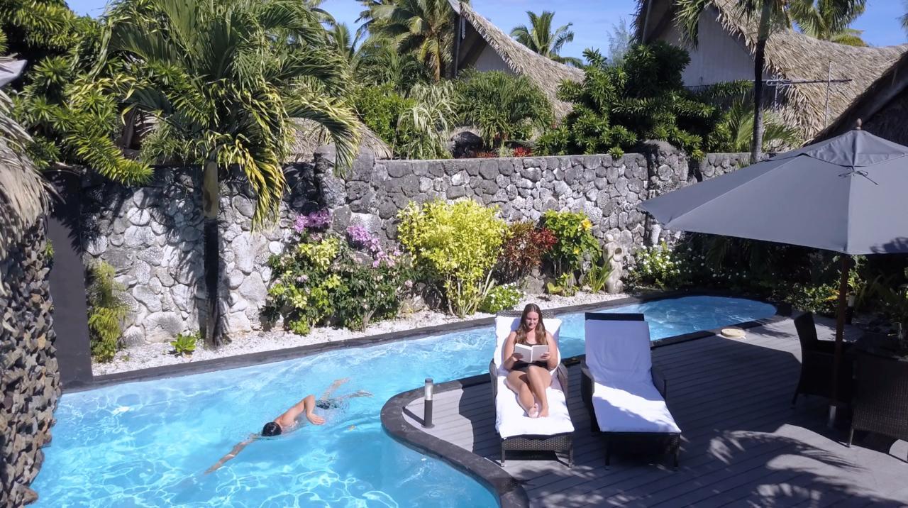 Aitutaki Escape Hotel Arutanga Buitenkant foto